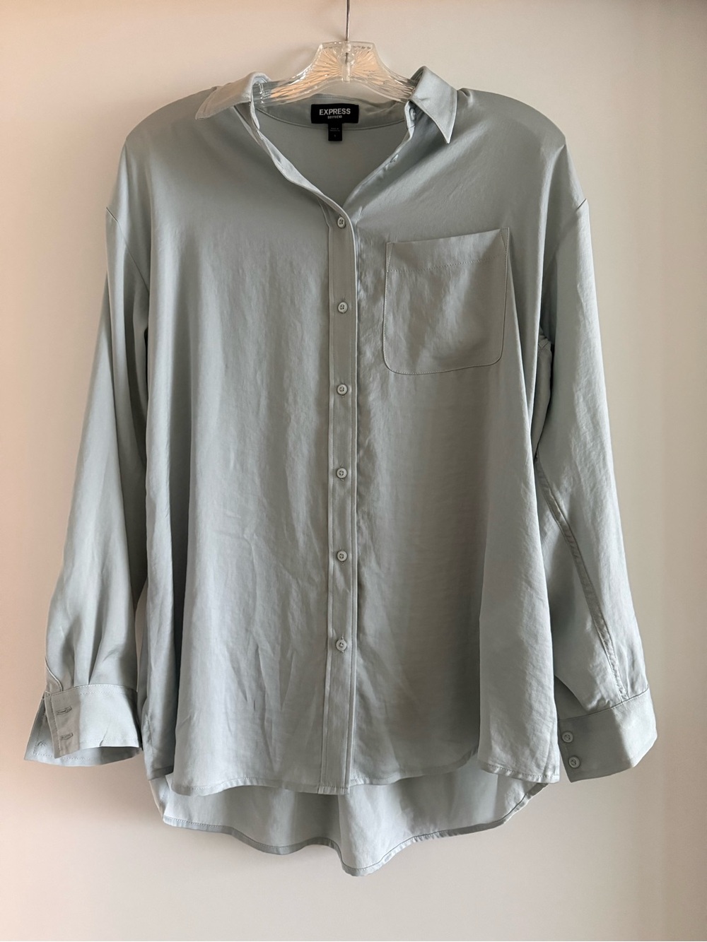 Express Button Down Top NWOT